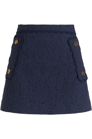 Etro Paisley-jacquard A-line miniskirt