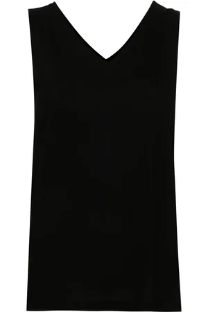 Fabiana Filippi Georgette-crepe top