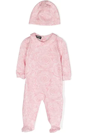 VERSACE Barocco-print sleepsuit set