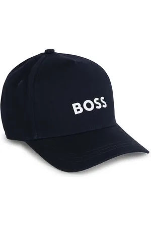 HUGO BOSS Logo-appliqué cotton cap