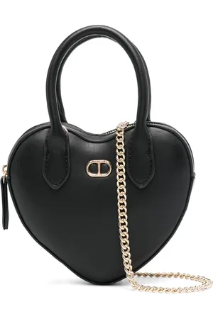 Twin-Set Heart-shape logo-plaque bag