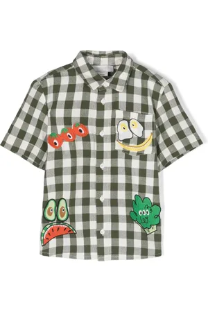 Stella McCartney Motif-embroidered cotton shirt