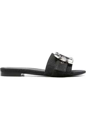 ROBERTO FESTA Fade denim slides