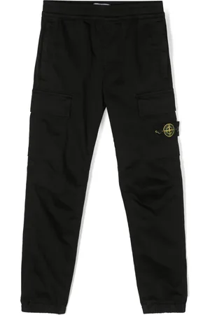 Stone Island Tapered-leg cargo track pants