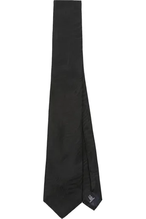 Fursac Patterned-jacquard silk tie