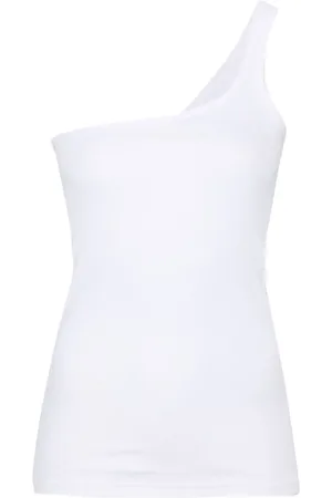 Isabel Marant Tresia logo-embroidered top