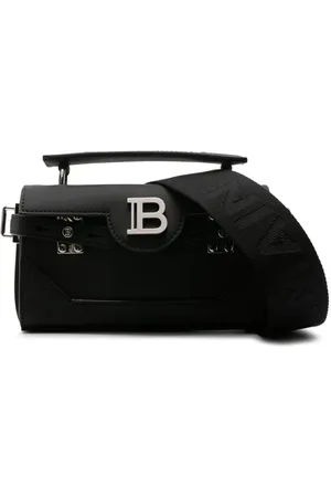 Balmain Faux-leather messenger bag