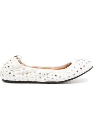 Isabel Marant Belna studded ballerina shoes