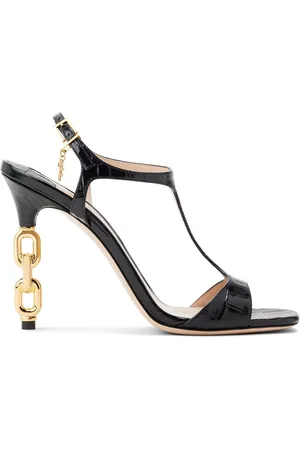 Tom Ford Galaxy crocodile-leather sandals