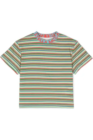 Stella McCartney Striped cotton T-shirt