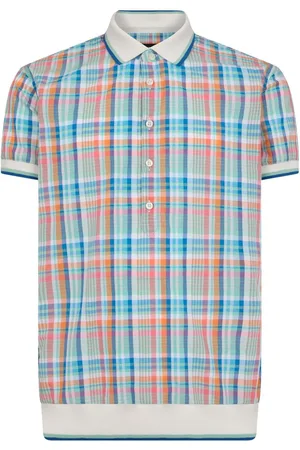 Dsquared2 Logo-print checked polo shirt