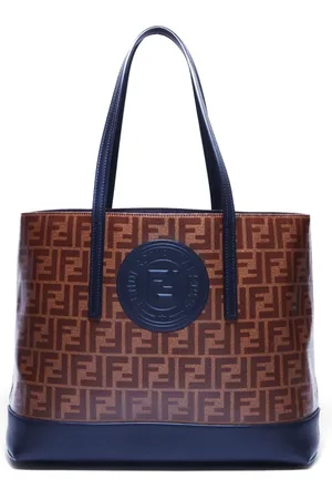 Fendi Zucca canvas shoulder bag