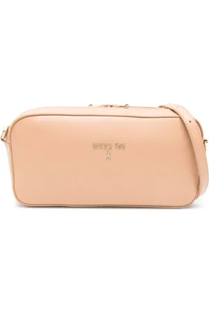 Patrizia Pepe Logo-plaque leather shoulder bag