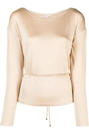 Patrizia Pepe Fly-plaque belted T-shirt