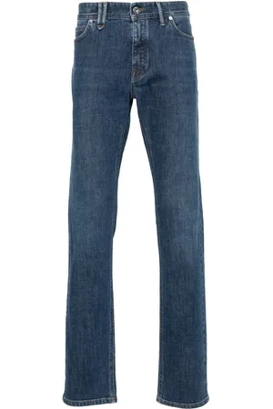 BRIONI Logo-plaque low-rise jeans