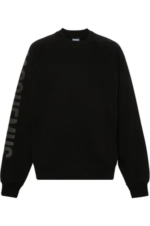 Jacquemus Le Sweatshirt Typo cotton top