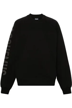 Jacquemus Le Sweatshirt Typo cotton top