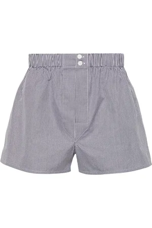 BRIONI Checked cotton boxers