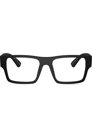 Prada Logo-engraved square-frame glasses
