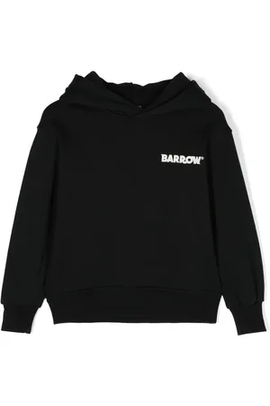 BARROW Logo-print cotton hoodie