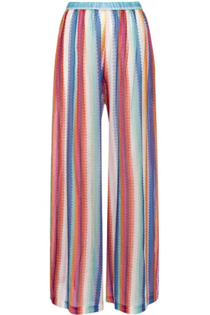 Missoni Chevron-print palazzo trousers