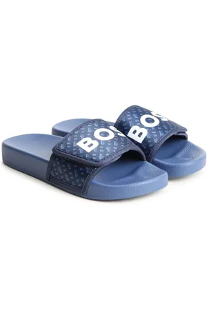 HUGO BOSS Logo-print slides