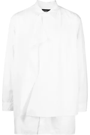 YOHJI YAMAMOTO Long-sleeve cotton shirt
