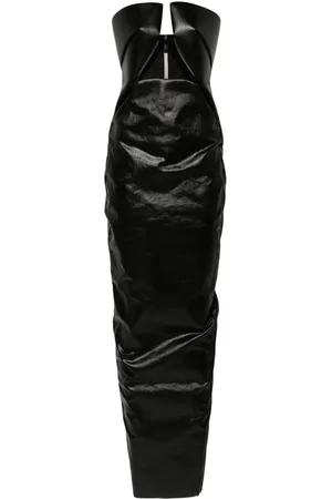Rick Owens Strapless cut-out maxi dress