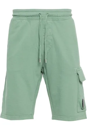 C.P. Company Lens-detail cotton cargo shorts