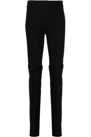 ISABEL BENENATO Layered slim-cut trousers