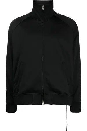 MASTERMIND JAPAN Logo-tape panelled jacket