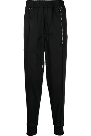 MASTERMIND Logo-print drawstring track pants