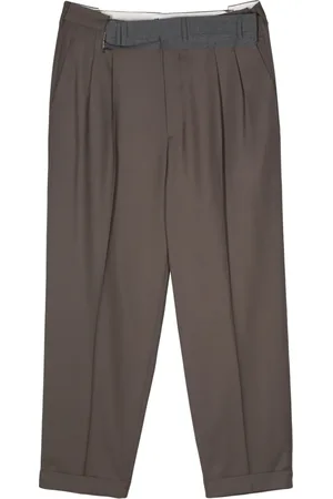 MAGLIANO Pleat-detail wide-leg trousers