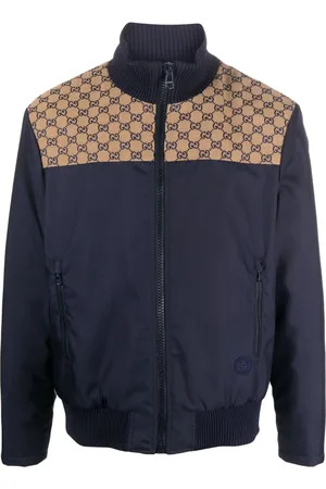 Gucci GG canvas zip-up jacket