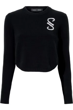 Proenza Schouler Stella monogram cashmere jumper