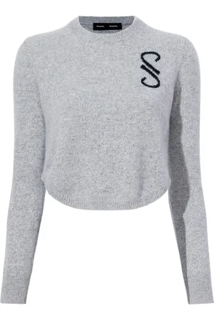 Proenza Schouler Stella monogram cashmere jumper