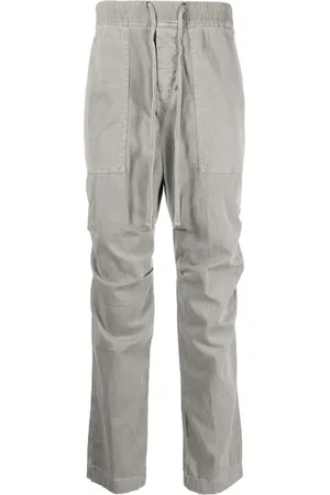 James Perse Slub-cotton drawstring trousers