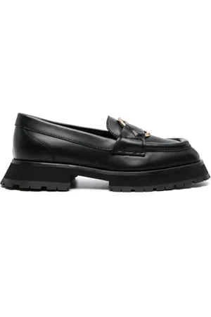 Moncler Bell leather loafers