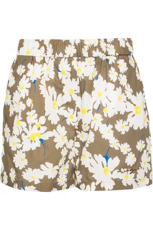 Msgm Floral-print shorts