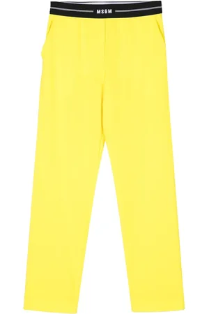 Msgm Tapered virgin wool trousers