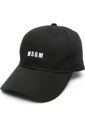 Msgm Logo-embroidered baseball cap