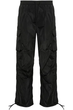 Msgm Cargo-pockets crepe trousers