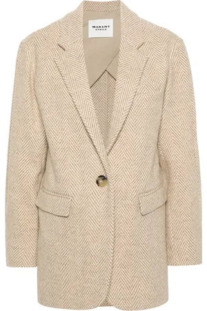 Marant Etoile Adilinko organic wool blazer
