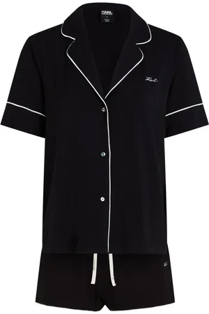 Karl Lagerfeld Signature jersey pyjama set
