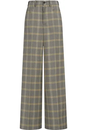 Marni Check-pattern palazzo pants