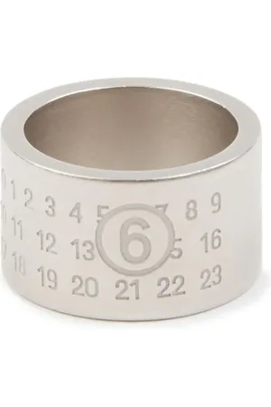 Maison Margiela Numeric engraved ring