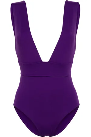 ERES Pigment V-neck swimsuit