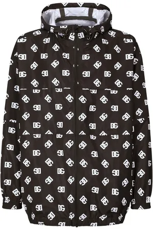 Dolce & Gabbana Monogram-print hooded jacket