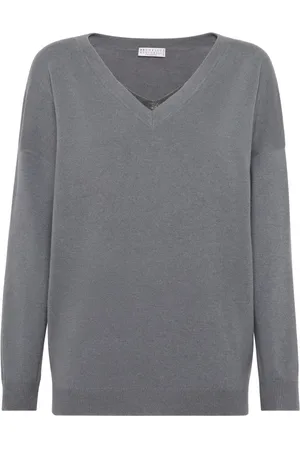 Brunello Cucinelli Monili cashmere jumper