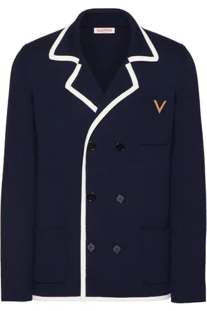 VALENTINO GARAVANI VGold double-breasted wool jacket
